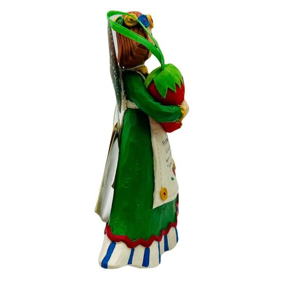 Gooseberry Patch Crafting Angel Pin Cushion Strawberry Midwest Cannon Falls - Picture 6 of 10